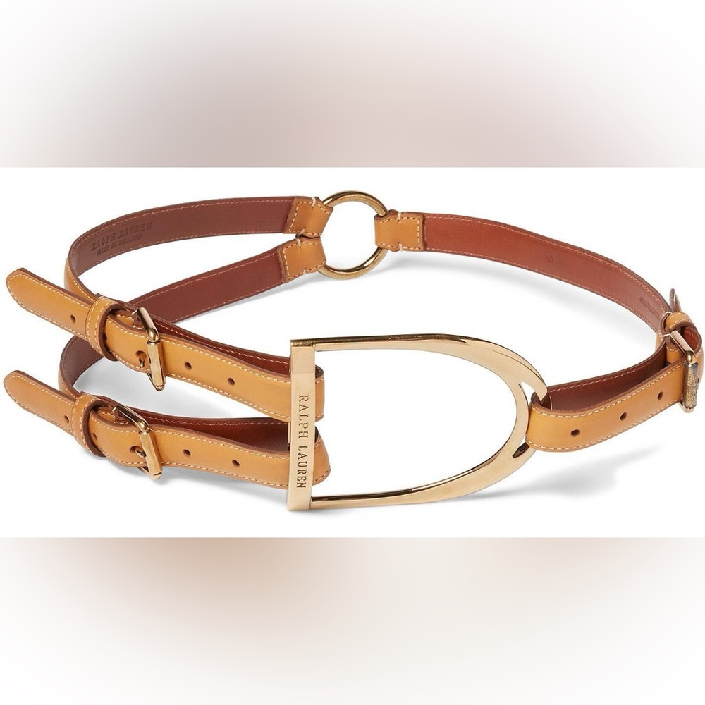 Ralph Lauren Collection Equestrian Stirrup Belt